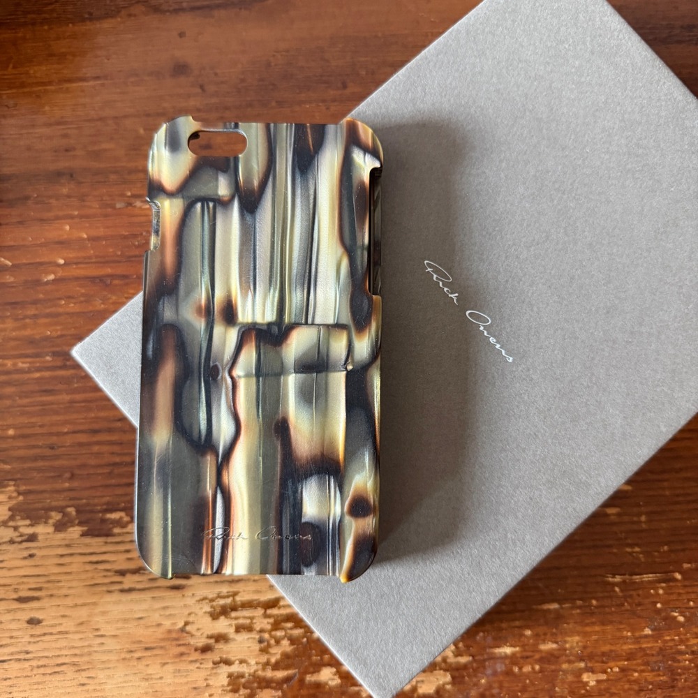Rick Owens SS16 Cyclops iPhone 6 Case Mixed Color Rhodoid Acetate RA16S0612/RH